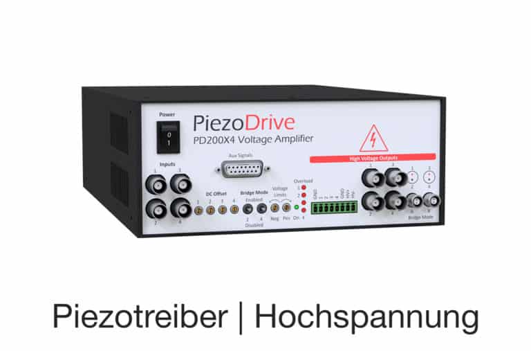 Produktfoto Produktkategorie Piezotreiber & Hochspannung