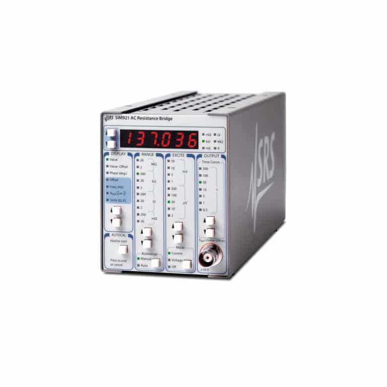 Produktfoto SIM921 AC-Widerstandsmessbrücke